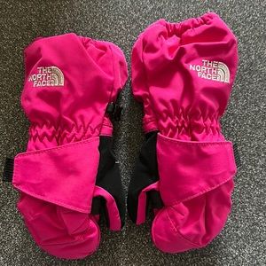 The north face size 2T snow glove mitten